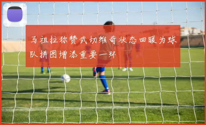 马祖拉称赞武切维奇状态回暖为球队拼图增添重要一环