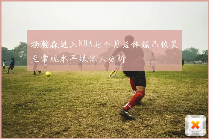 杨瀚森进入NBA七个月后体能已恢复至常规水平媒体人分析